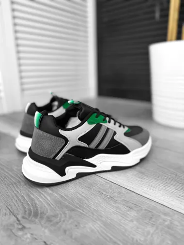 Adidasi barbati negri 725 N17-3